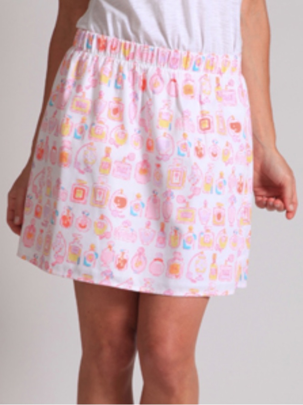 Lilly Pulitzer Briar Skirt Resort White Spritz! Medium 100% cotton - Picture 2 of 16